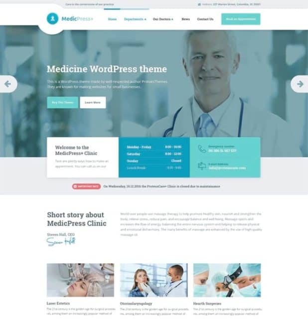 MedicPress - ProteusThemes